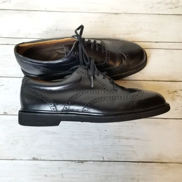 Rockport Dressport Black Leather Wingtip Lightweight Comfort Lace Up Oxford Shoe Men main image 4